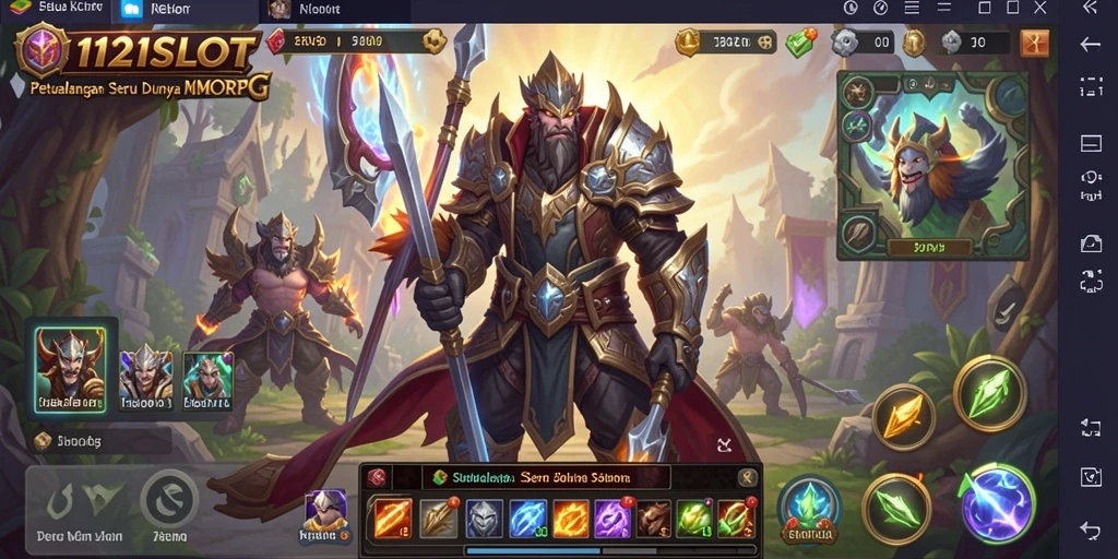 Gameplay seru dan dinamis di dunia MMORPG 1121SLOT.