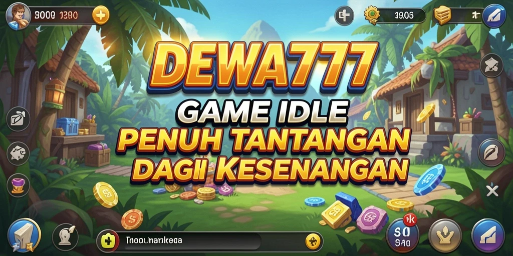 Tampilan gameplay DEWA777 yang menarik dan penuh warna.