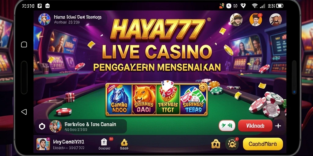 Tampilan gameplay HAYA777 yang menarik dan mengasyikkan.