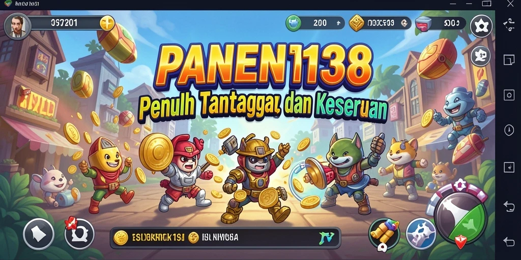 Screenshot menampilkan aksi seru gameplay di PANEN138.