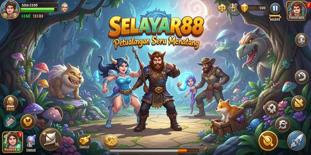 Screenshot gameplay <strong>SELAYAR88</strong> menampilkan momen petualangan seru.