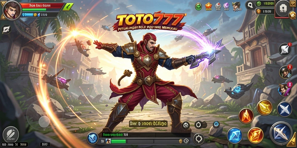 Gameplay TOTO777 yang mendebarkan dalam mode ARPG.